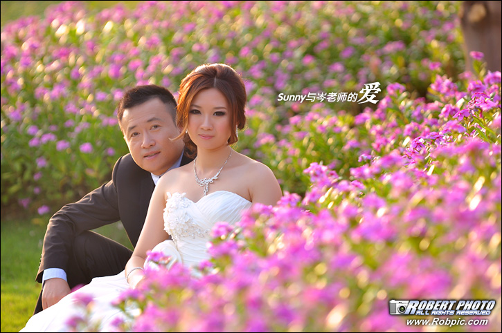 婚纱摄影 Sunny与岑老师的爱  www.robpic.com