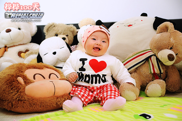 桦桦100天  婴儿摄影  www.robpic.com